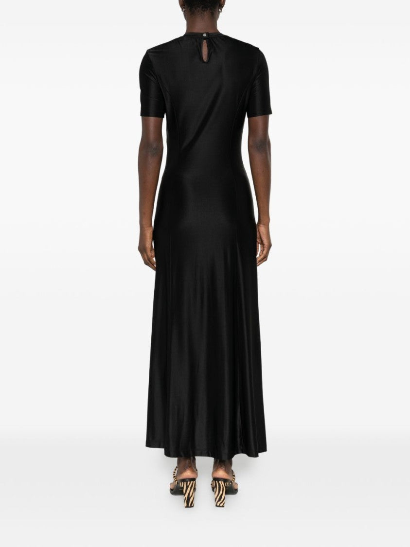 Rabanne Fitted Midi Dress With Hem