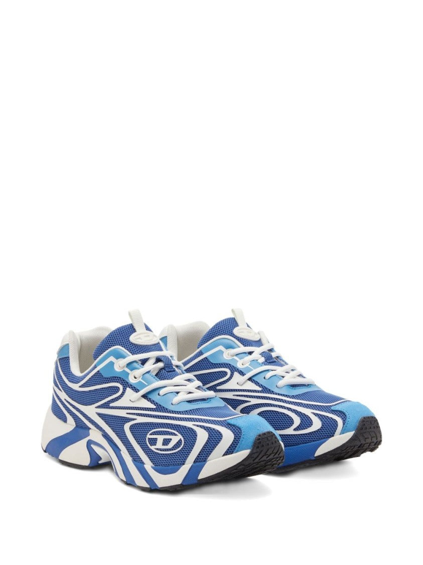 Diesel Low-Top Sneakers With Dynamic Blue