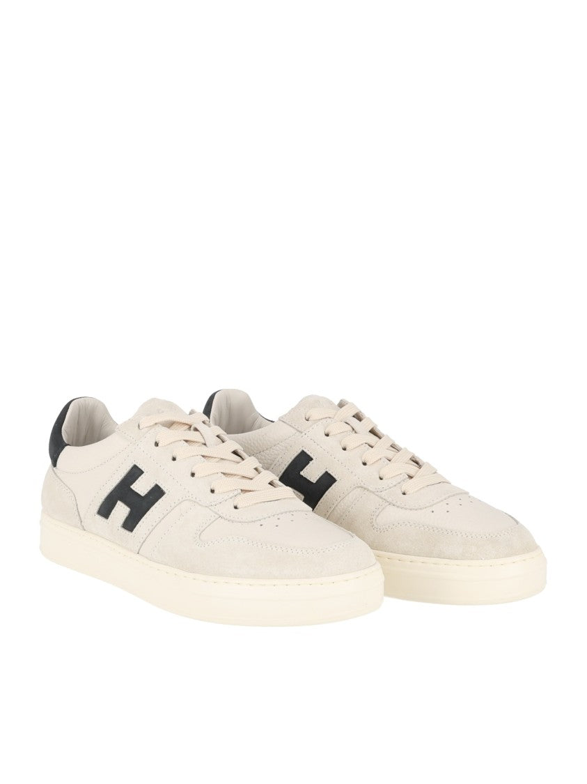Hogan H668 Perforated Leather Low-Top Sneakers