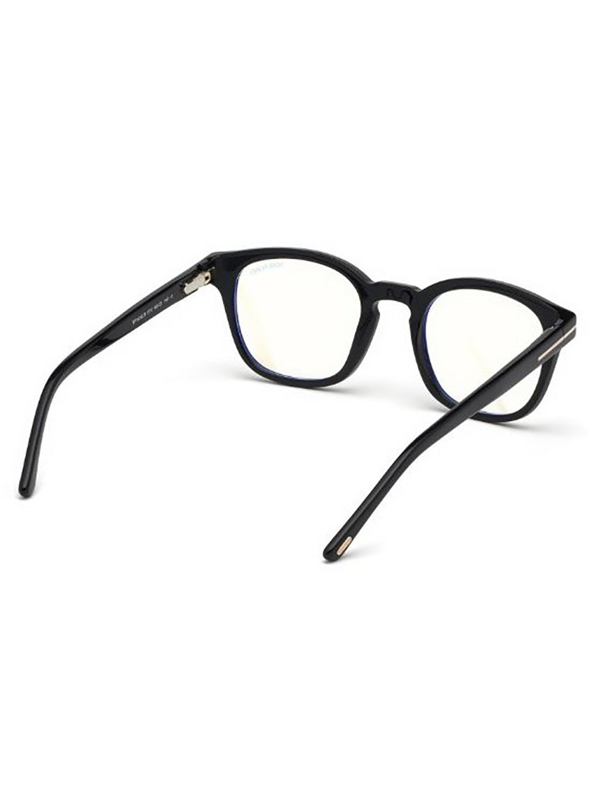 Tom Ford Rectangular Optical Frames With Metallic Accents