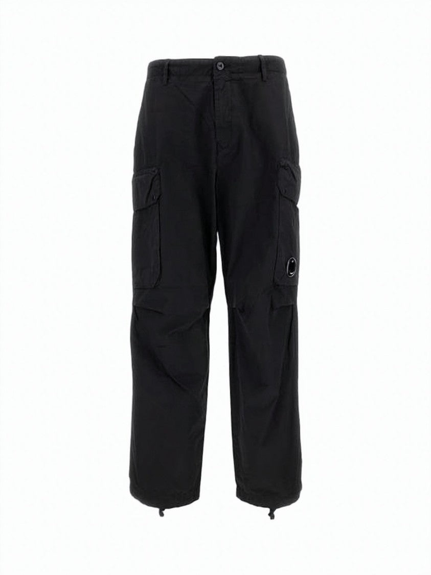 C.P. Company Cargo-Style Straight-Leg Pants With Adjustable Drawstrings
