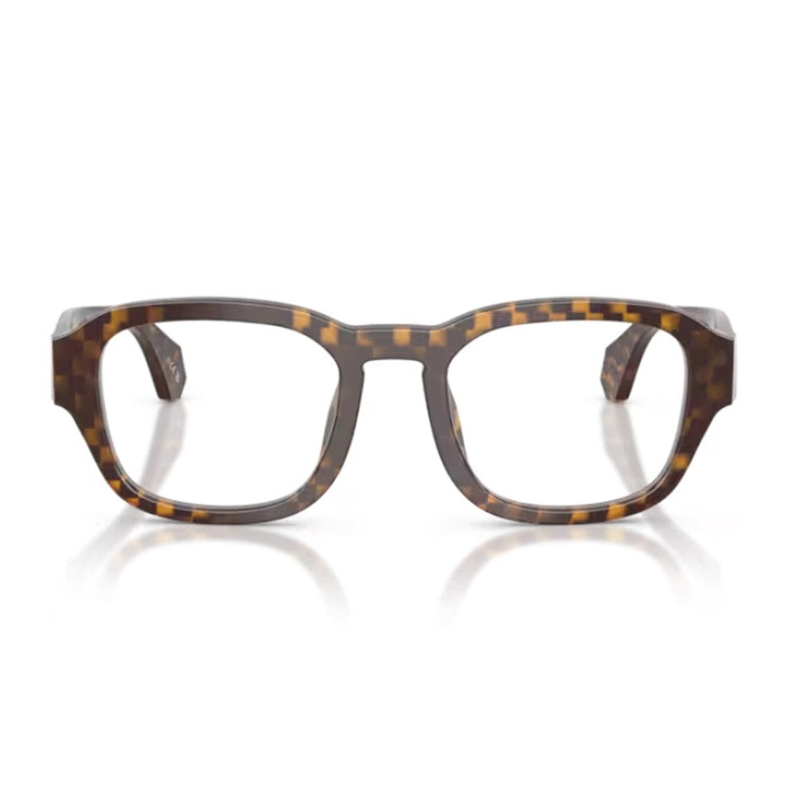 Alain Mikli Havana A03512m Acetate Geometric Square Sunglasses