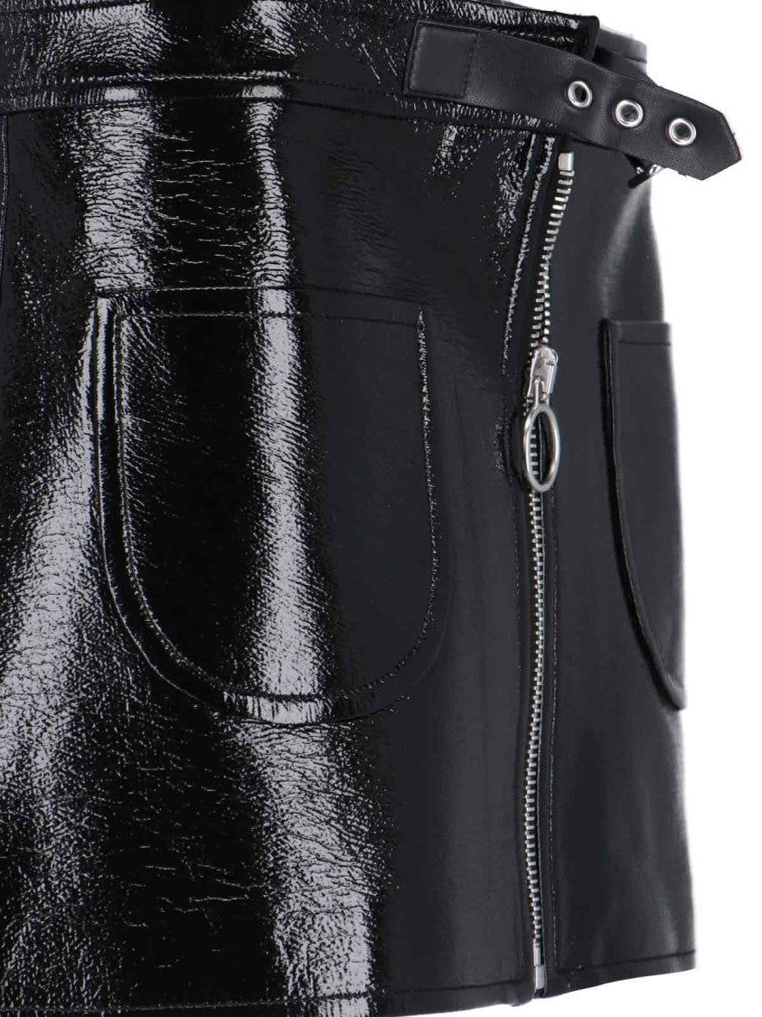 Courrèges "Buckled Zipped" Mini Skirt