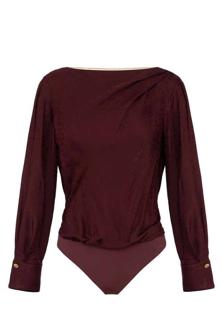 Elisabetta Franchi Viscose-Elastane Blend Bodysuit