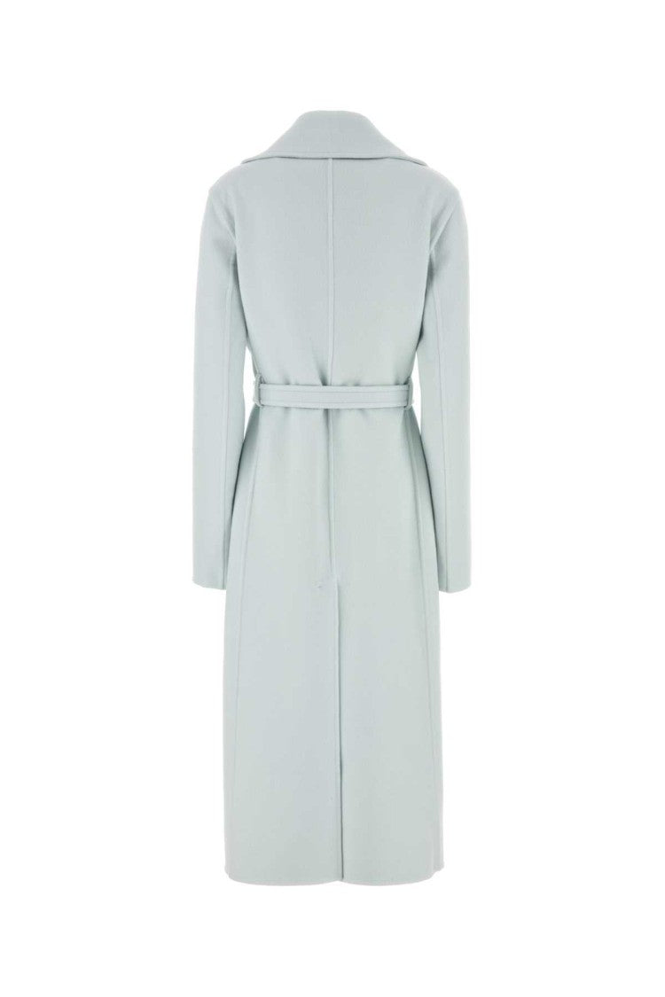 Jil Sander Pastel Light Blue Cashmere Coat