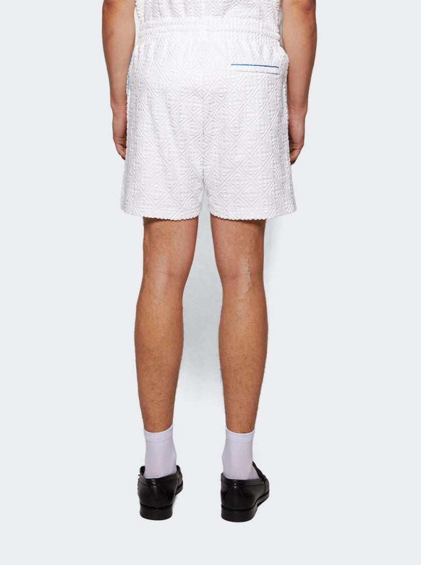 Casablanca Towelling Short Tennis Stripe
