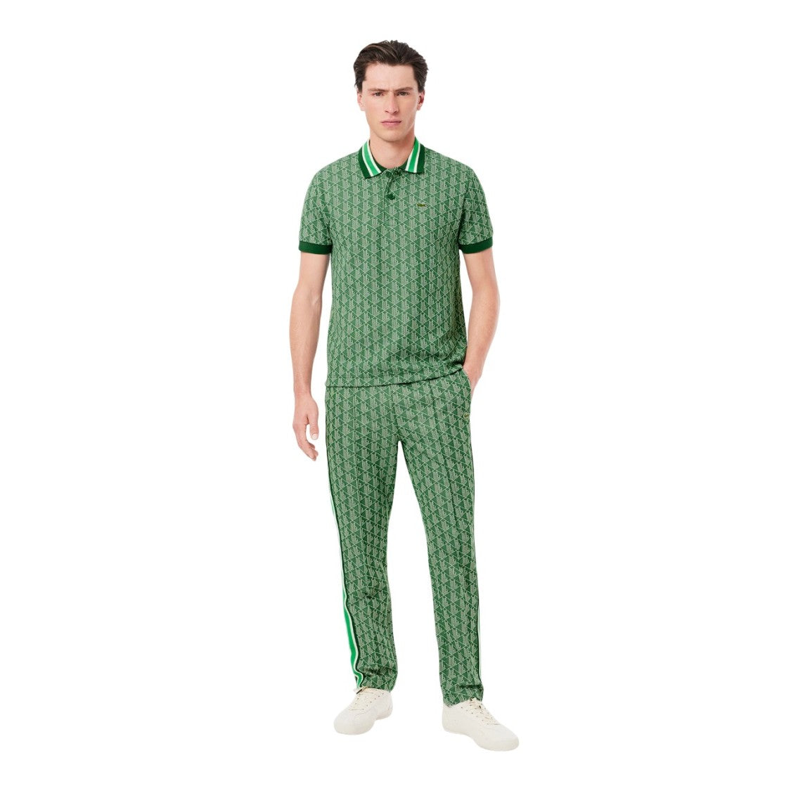 Lacoste Geometric Pattern Trousers