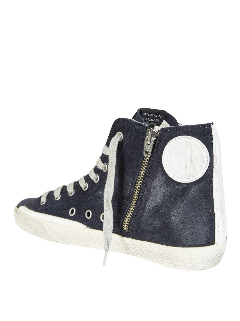 Golden Goose Francy Classic Suede High-Top Sneakers