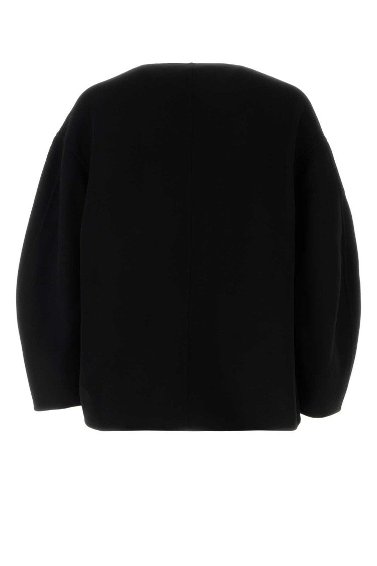 Jil Sander Black Wool Oversize Sweater