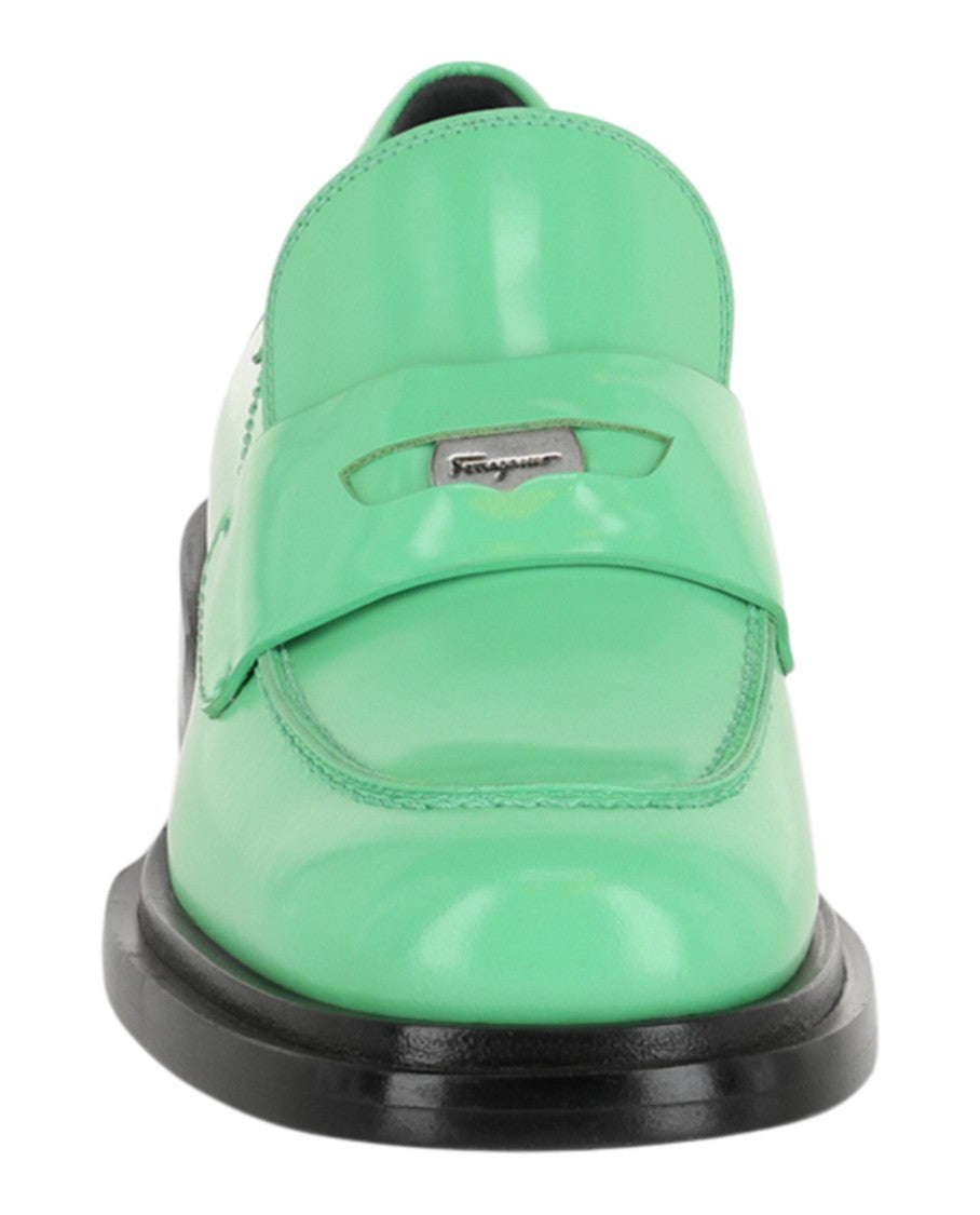 Ferragamo Nyx 30 Patent Penny Loafer