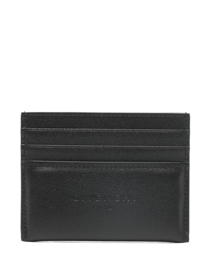 Givenchy Calf Leather Wallet With Embossed Branding