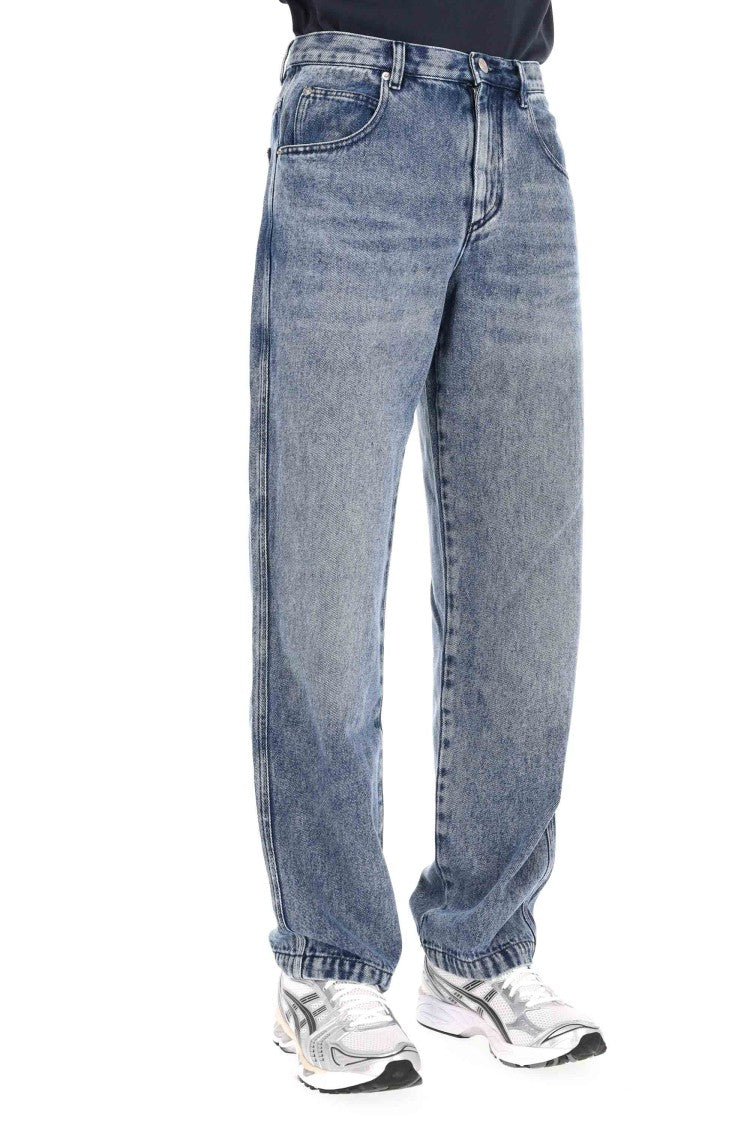 Isabel Marant Jenter Lyocell And Cotton Jeans