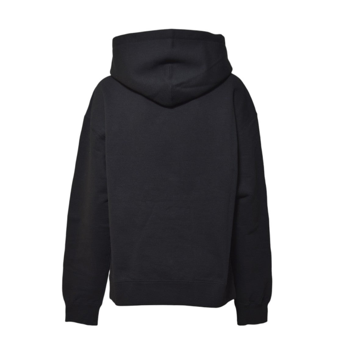 Jil Sander Black Cotton Crewneck Sweatshirt With Logo Print