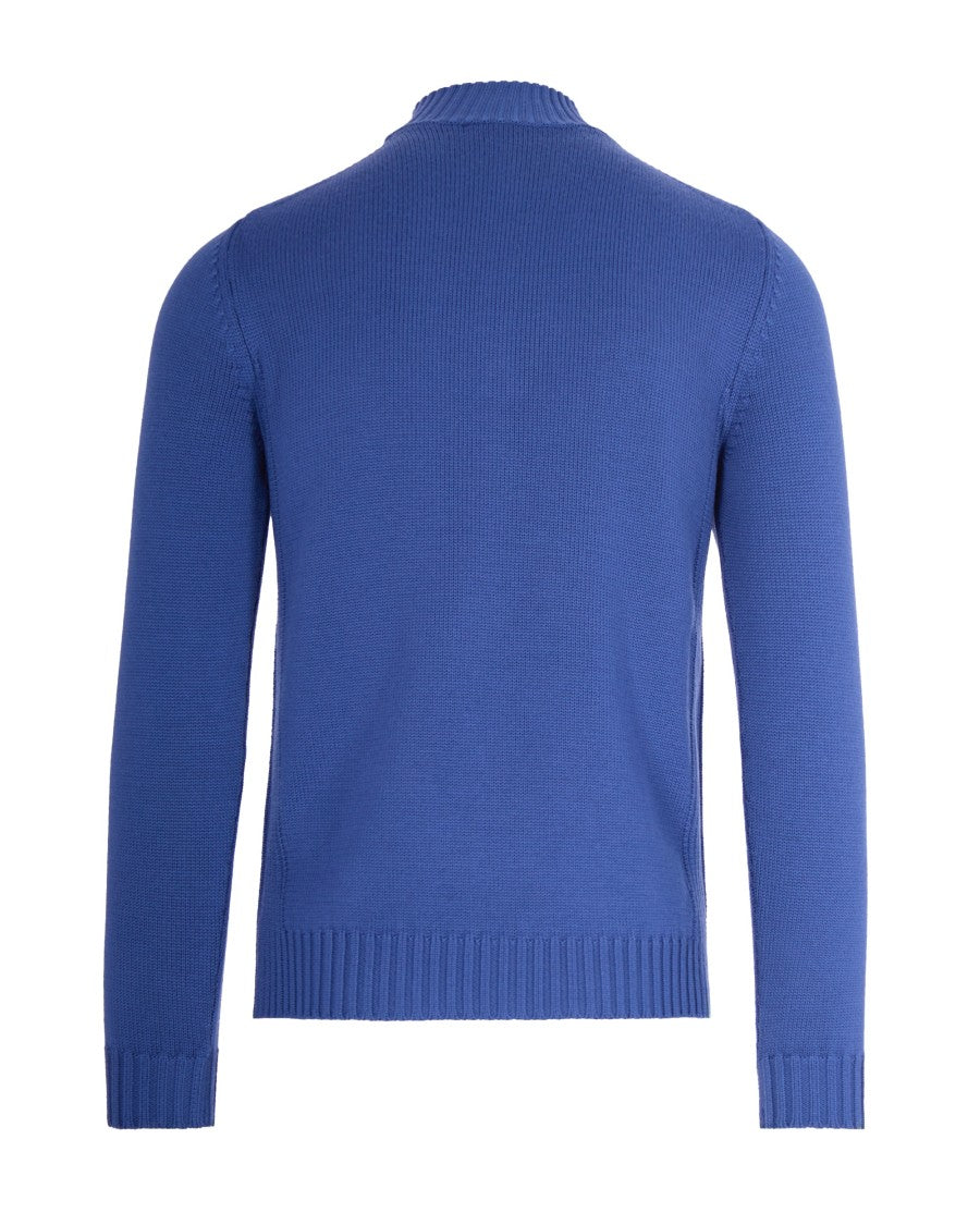 Alpha Studio Urban Cerulean Turtleneck