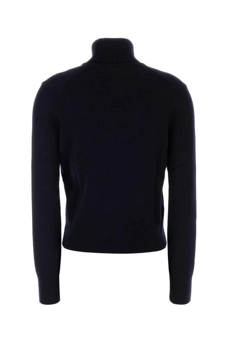 Ami Midnight Blue Wool Sweater