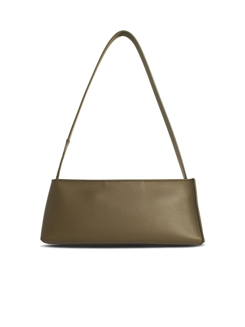 Marni Museo Baguette Bag In Green Leather