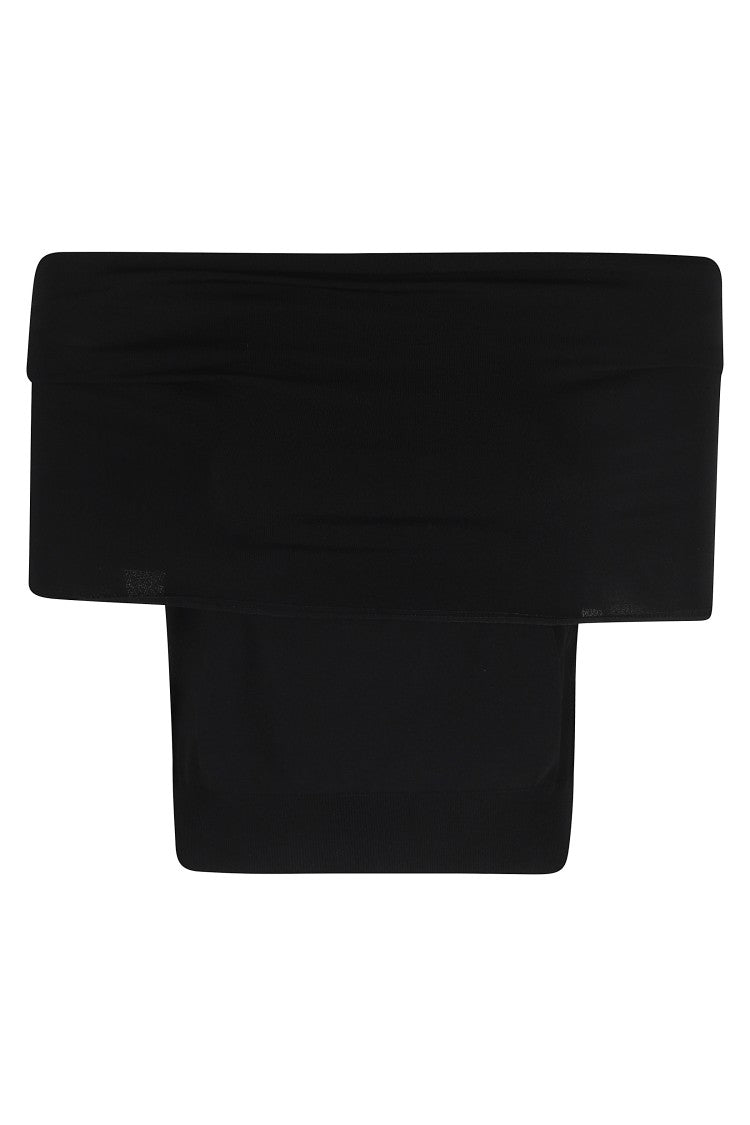 Roberto Collina Fitted Off-Shoulder Top