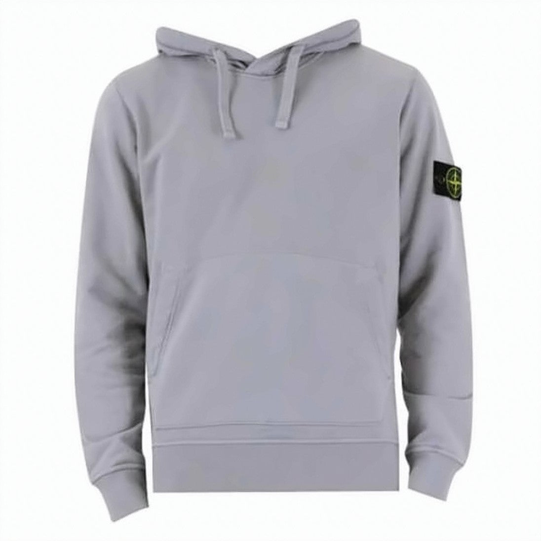 Stone Island Light Grey Adjustable Hoodie