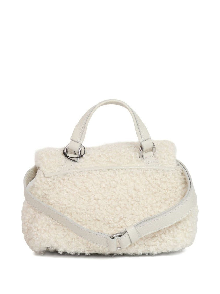 Zanellato Textured Calfskin Handbag With Structured Design