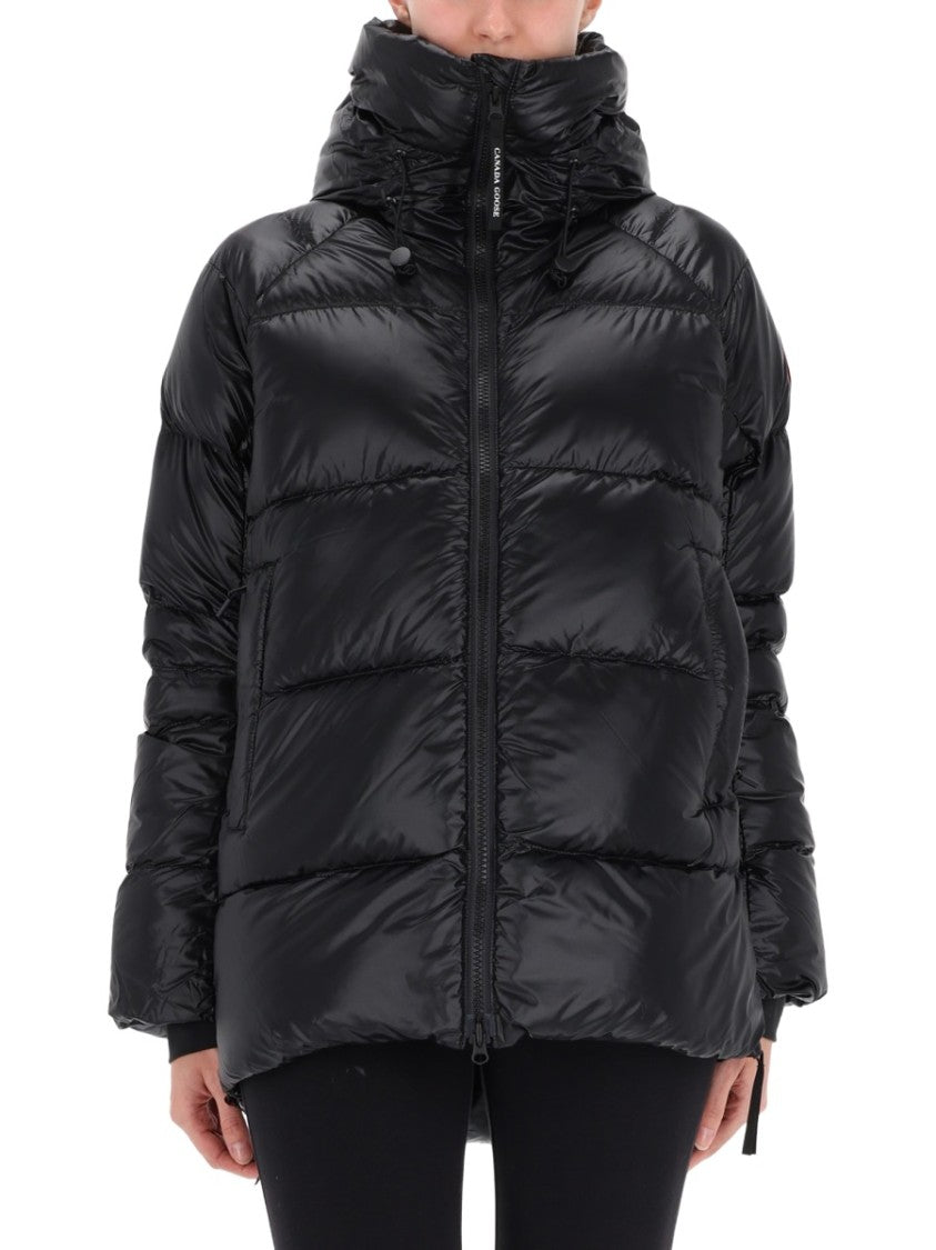 Canada Goose Glossy Quilted Black Jacket