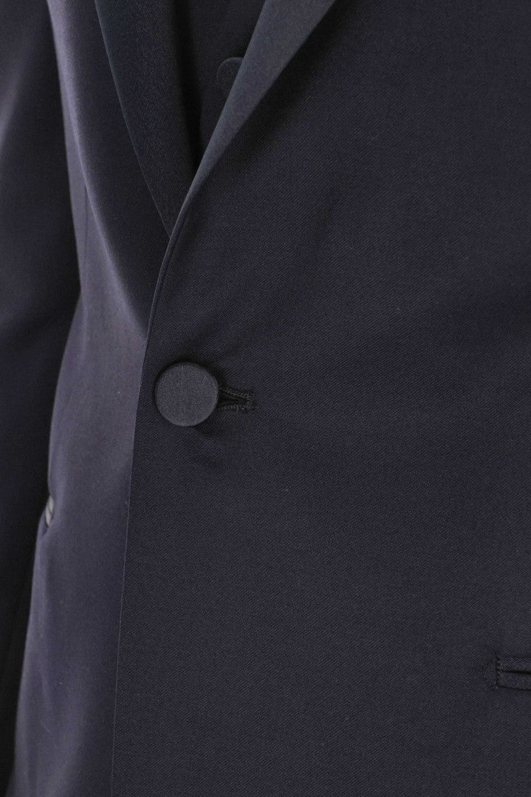 Tagliatore Bruce Super 110’S Wool Smoking Jacket