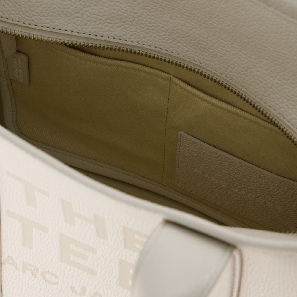 Marc Jacobs The Medium Tote Bag - Leather - Silver