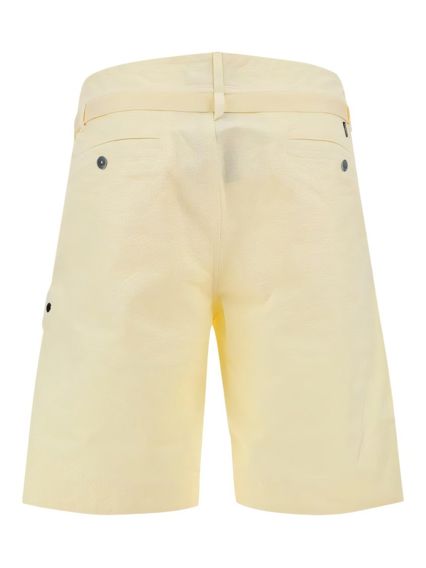 Stone Island Relaxed Fit Shorts With Textured Finish