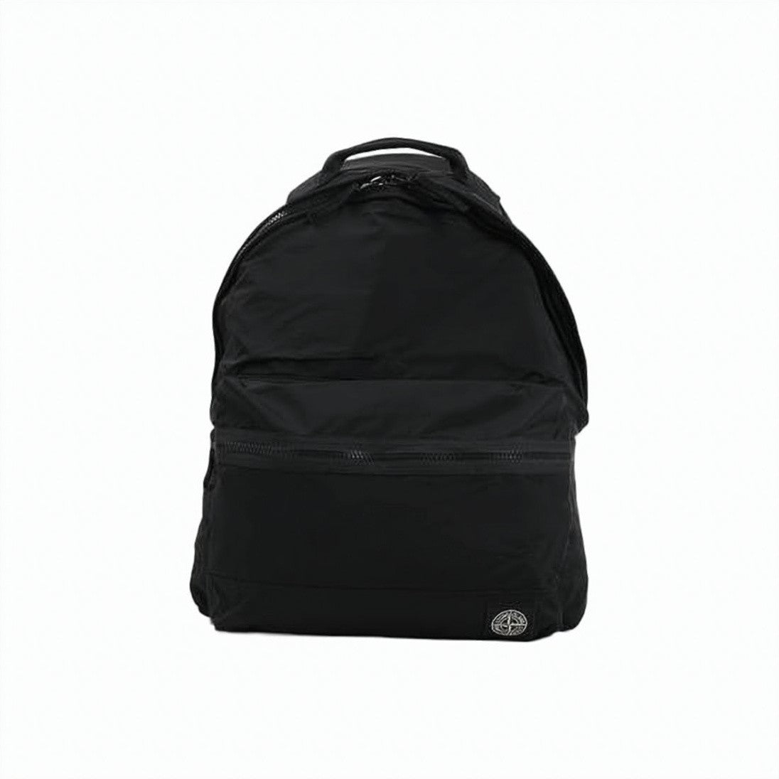 Stone Island Black Polyamide Backpack