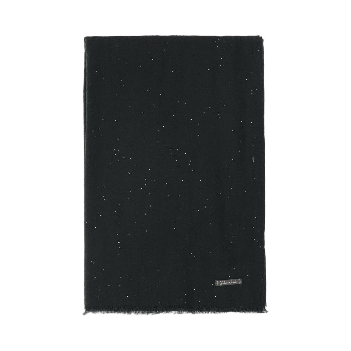 Faliero Sarti Wool Scarf With Subtle White Speckles