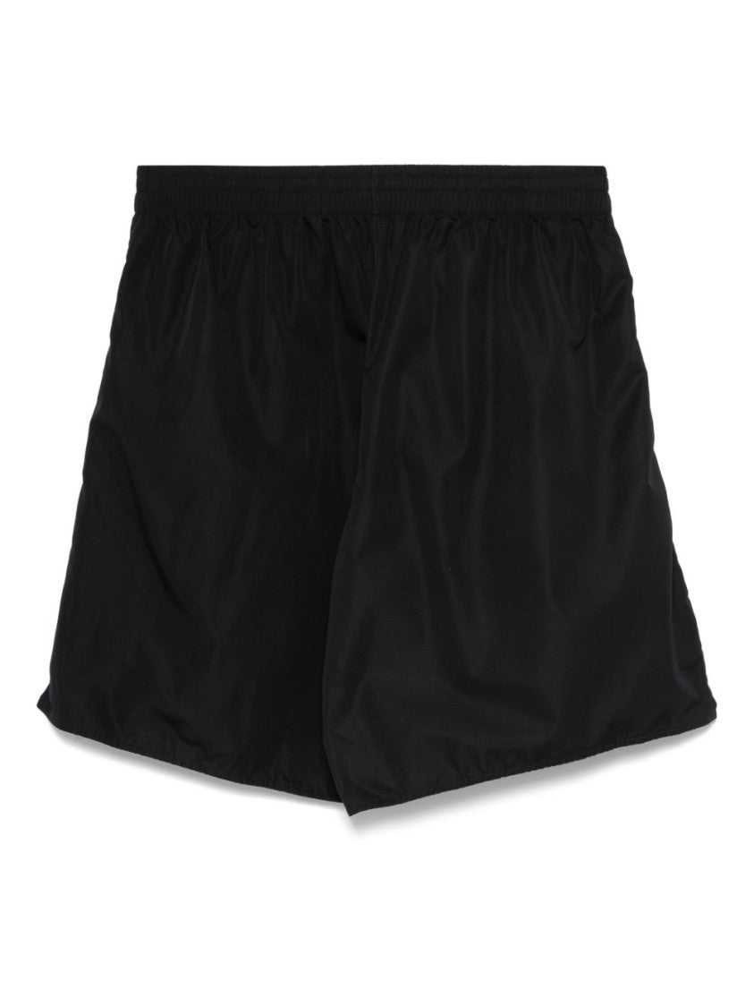 Jil Sander Blue Shorts With Elastic Waistband And Minimalist Design