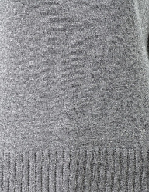 Armani Exchange Fine Knit Turtleneck Sweater With Lurex Finish