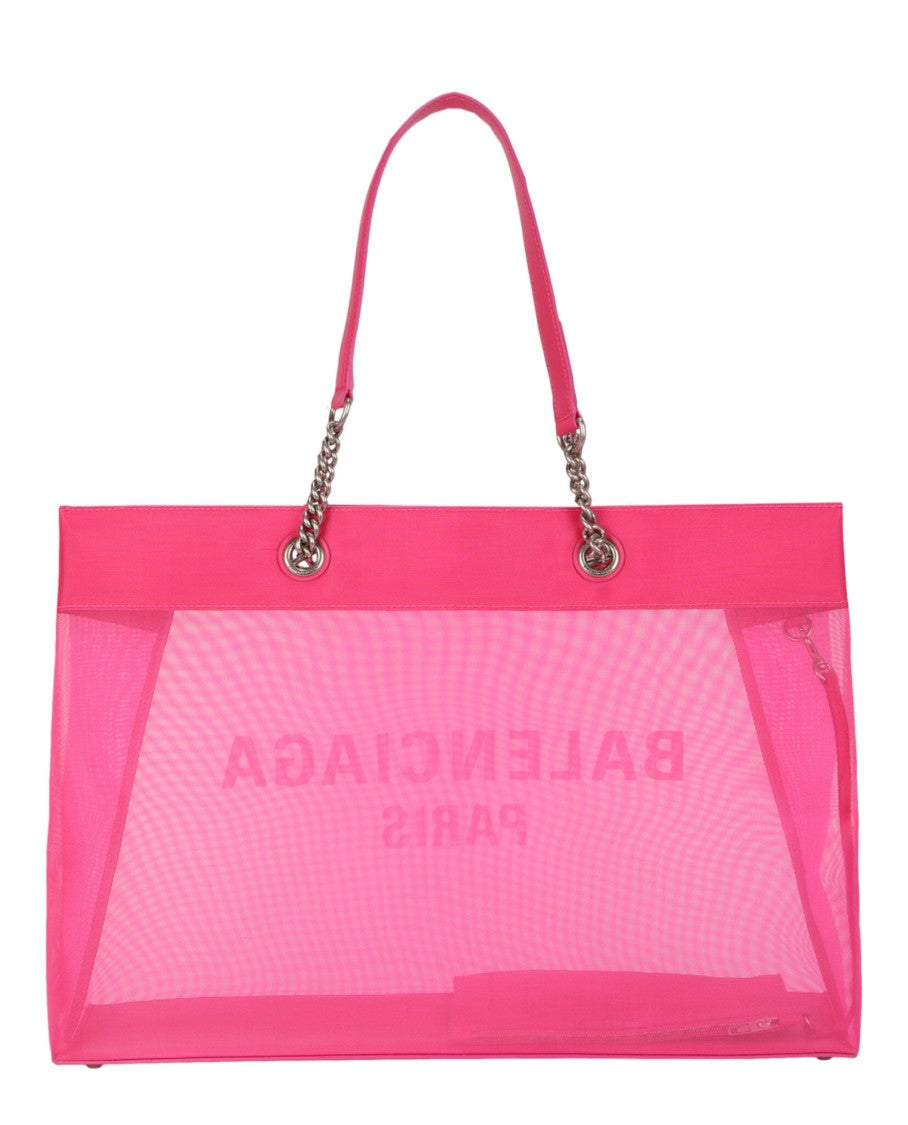 Balenciaga Large Duty Free Mesh Tote