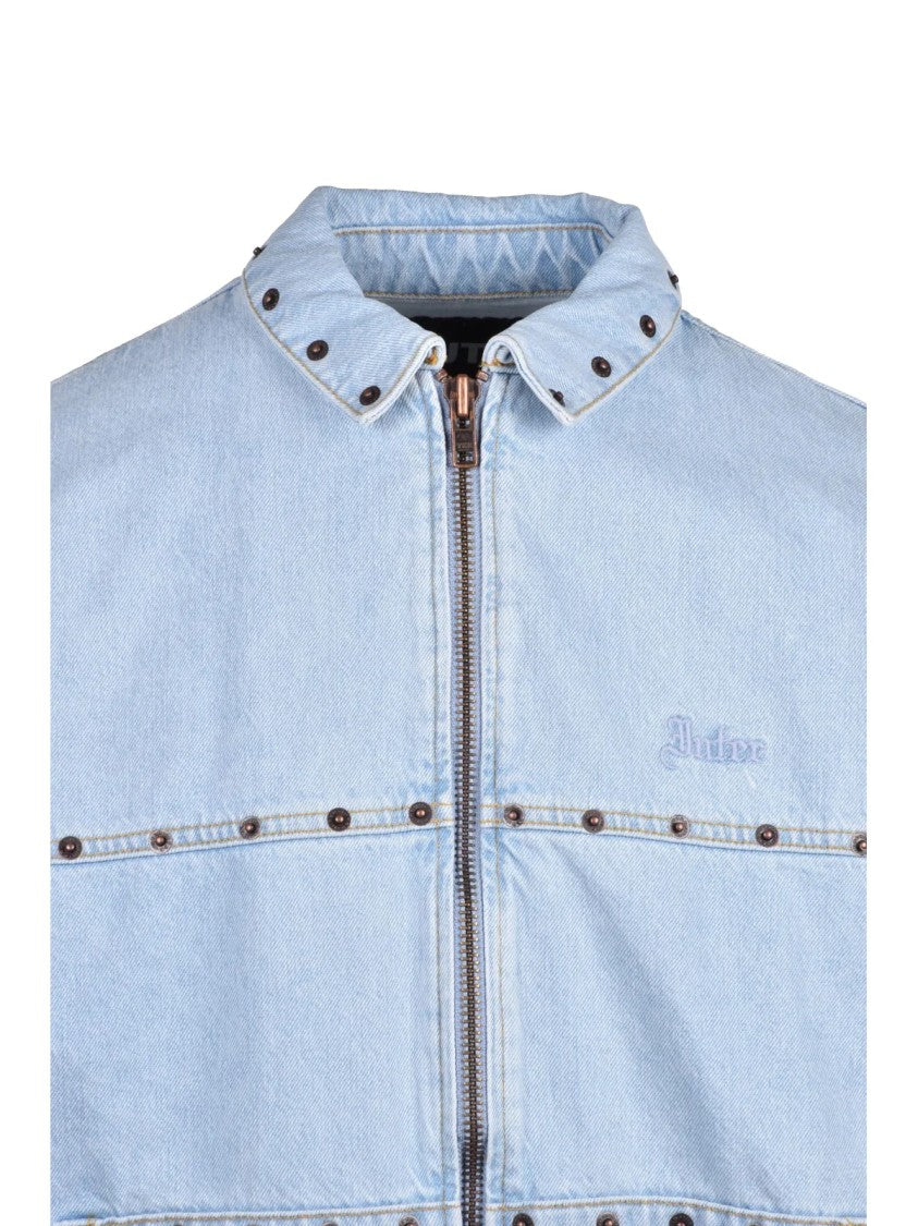 Iuter Blue Cotton Jacket