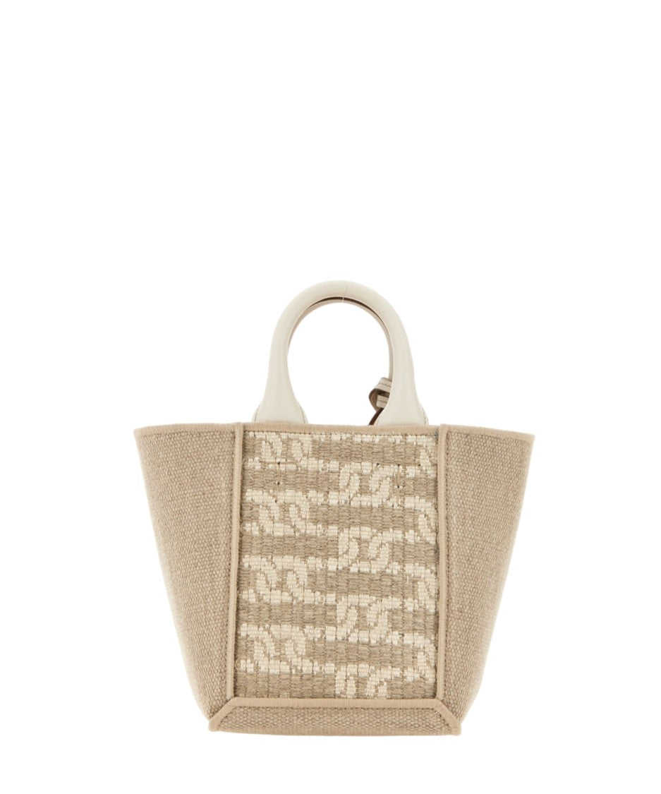 Tod's Structured Textured Tote Bag