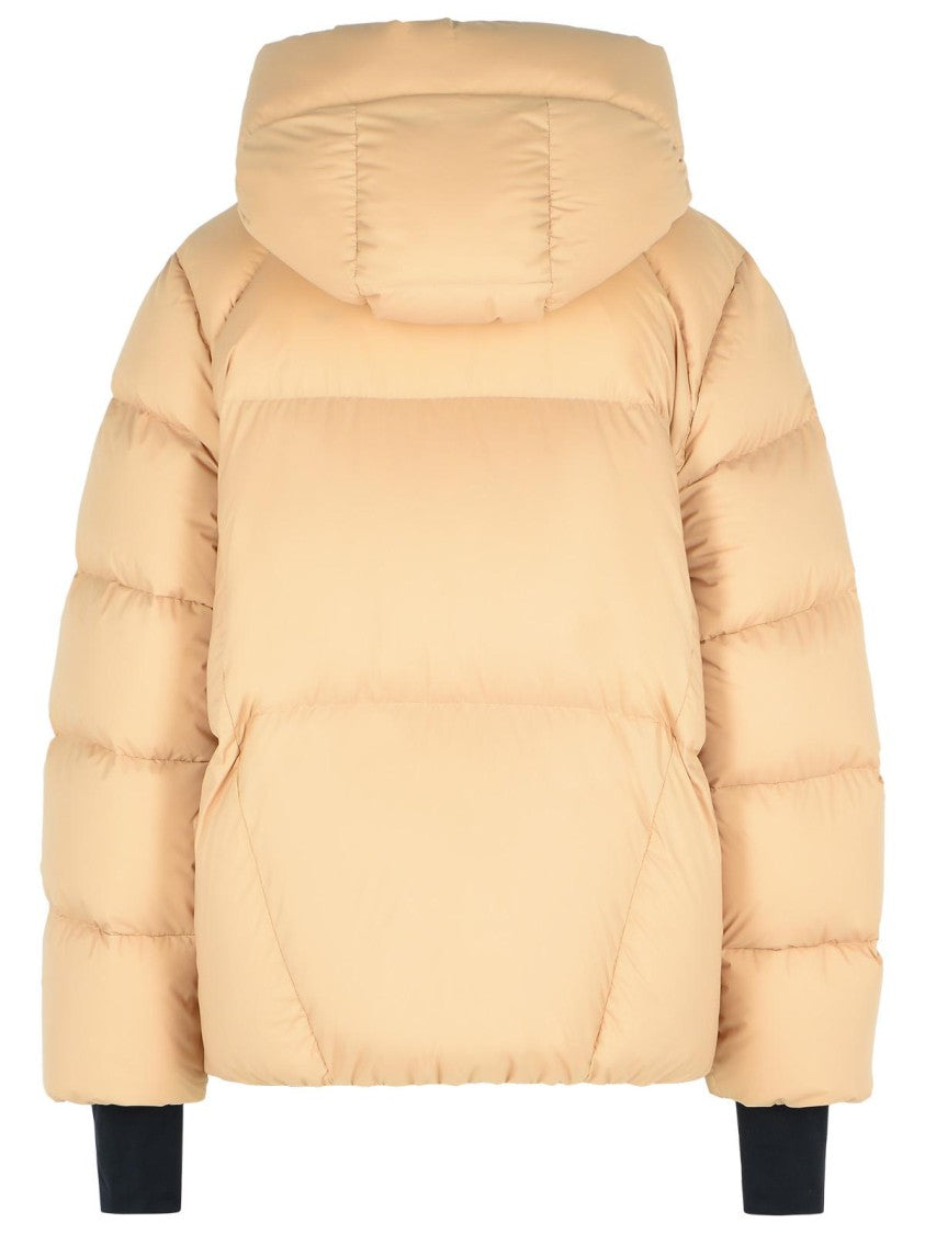 Moncler Grenoble Bonnieure' Beige Polyamide Ski Jacket