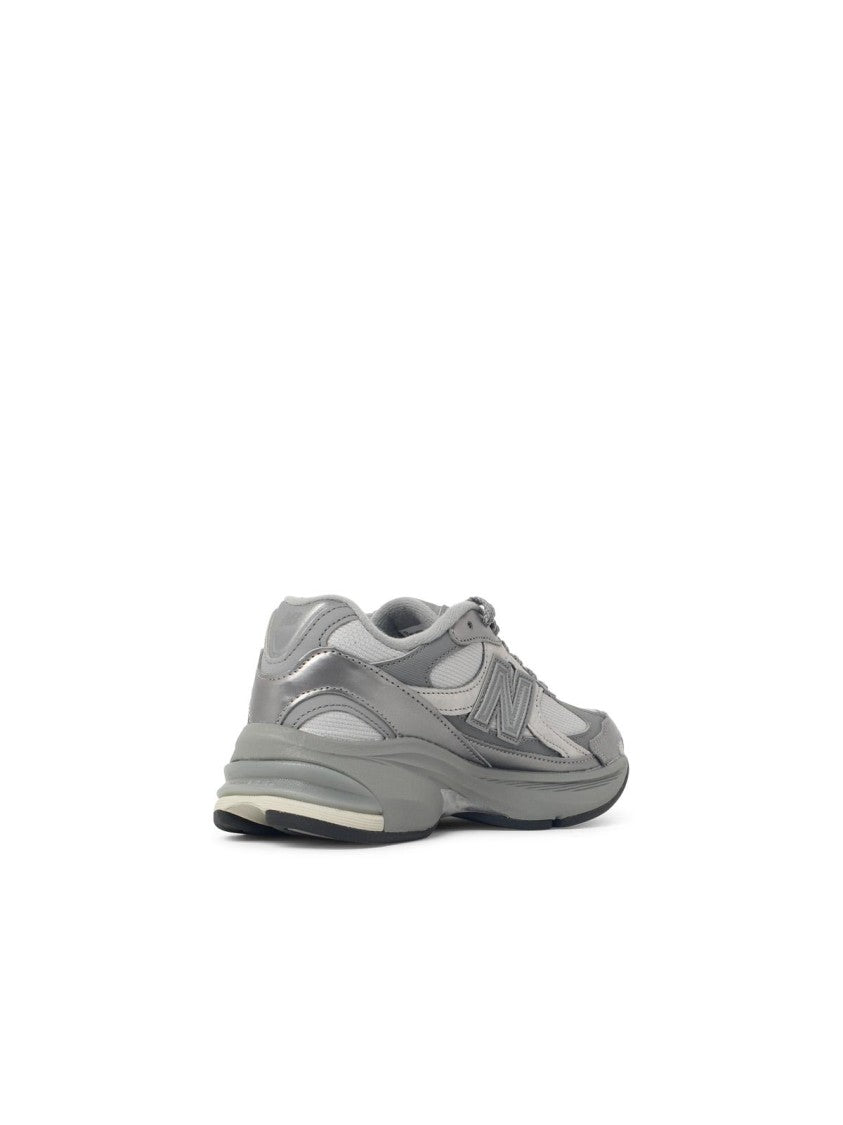 New Balance Slate Grey 2010 Suede-Insert Mesh Sneakers