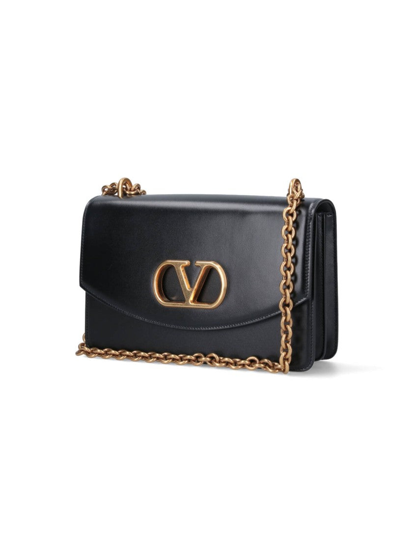 Valentino Garavani "Vain" Shoulder Bag – Black