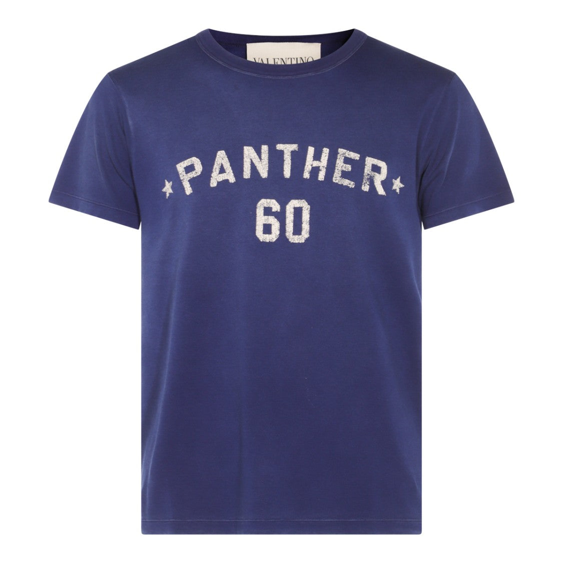 Valentino Navy Cotton T-Shirt