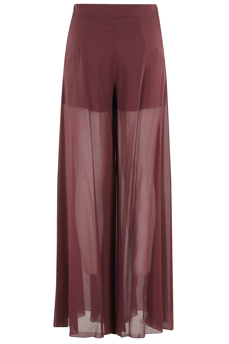 Erika Cavallini Giacomo Silk Blend Culotte Pants