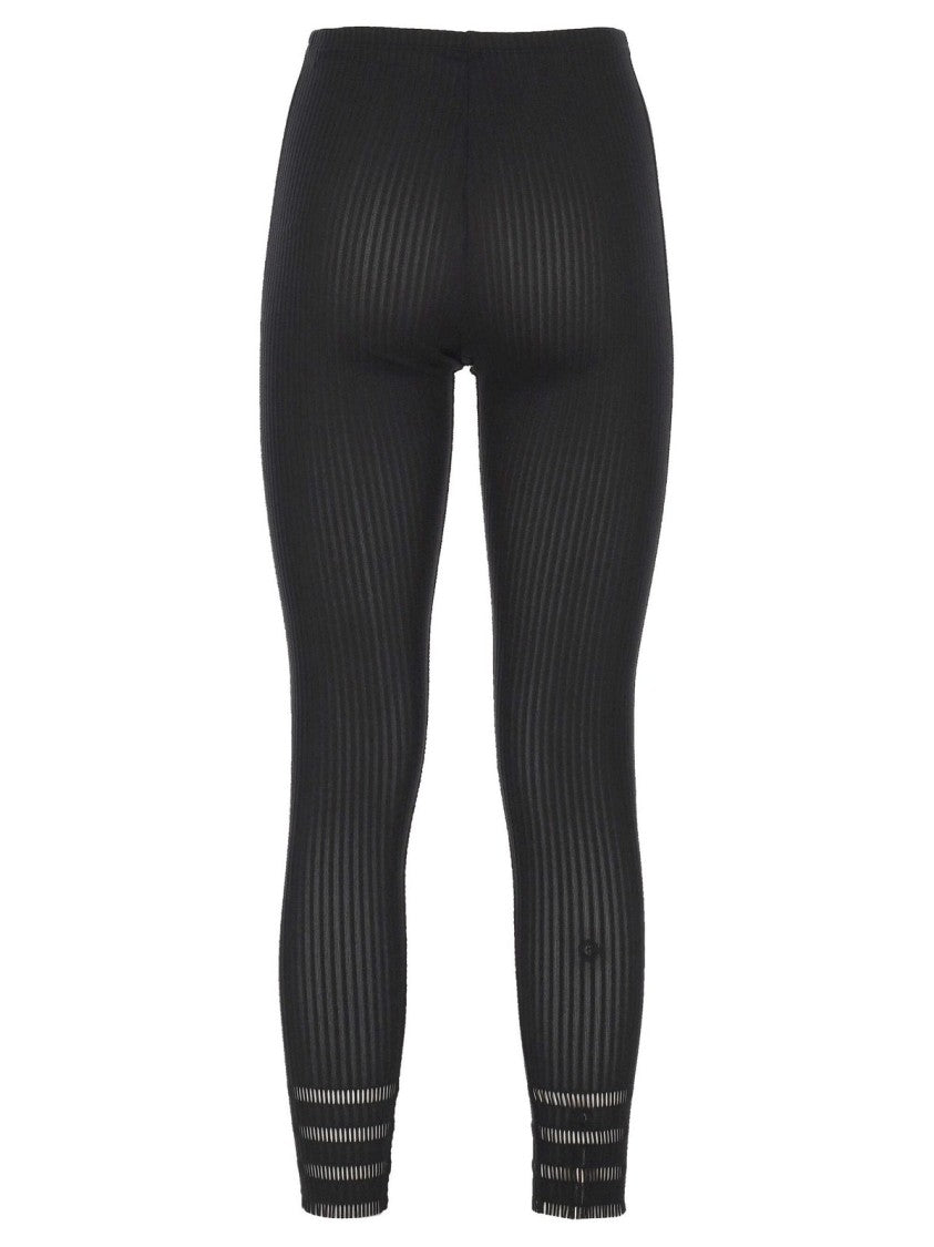 Pleats Please Textured Pleated Leggings