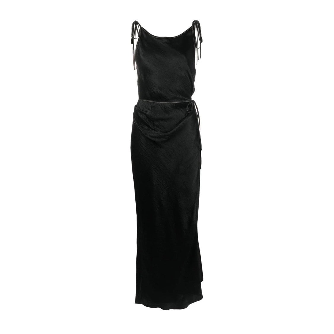 Acne Studios Floor-Length Black Dress