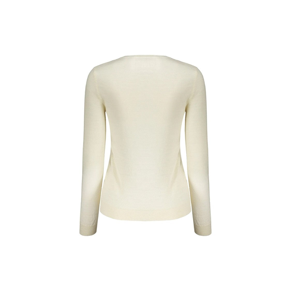 Valentino Beige Logo Wool Sweater