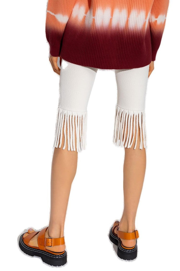 Proenza Schouler Knit Fringe Bike Shorts