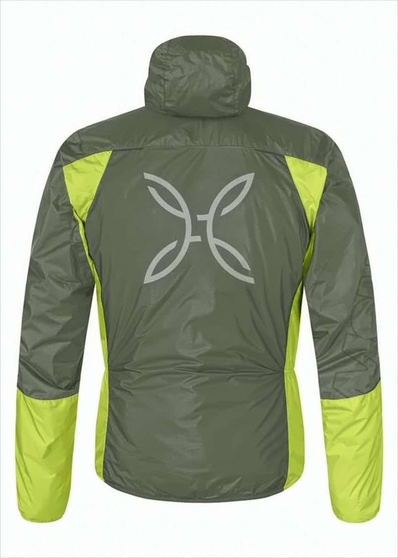 Montura Two-Tone Olive Green And Bright Yellow Insulated Jacket
