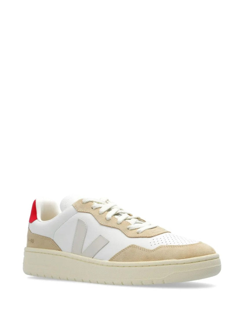 Veja V-90 O.T. Leather Sneakers