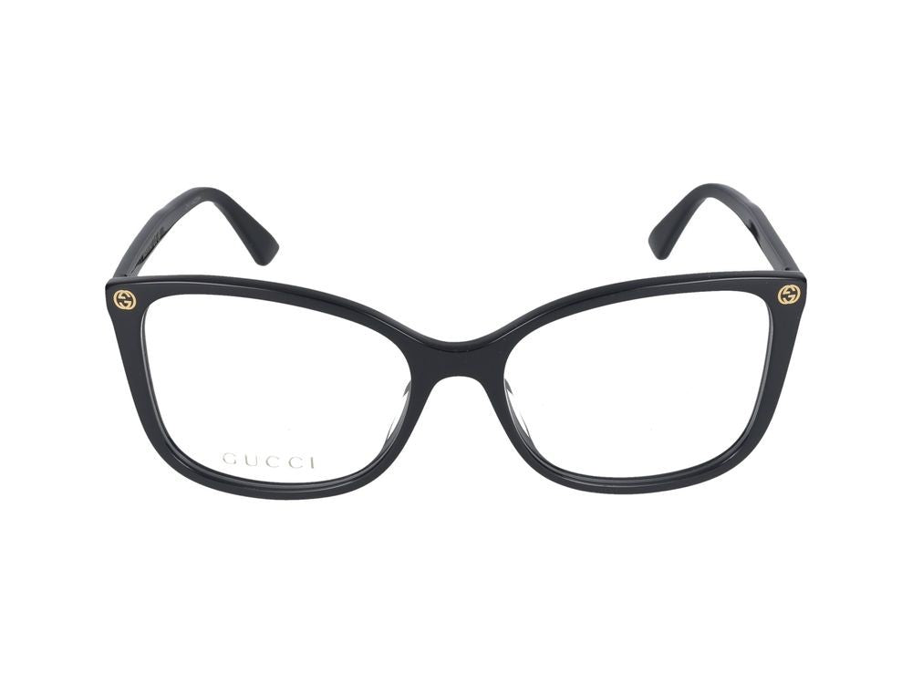 Gucci Eyeglasses Gg0026o 001 Black Black Transparent 53/17/140