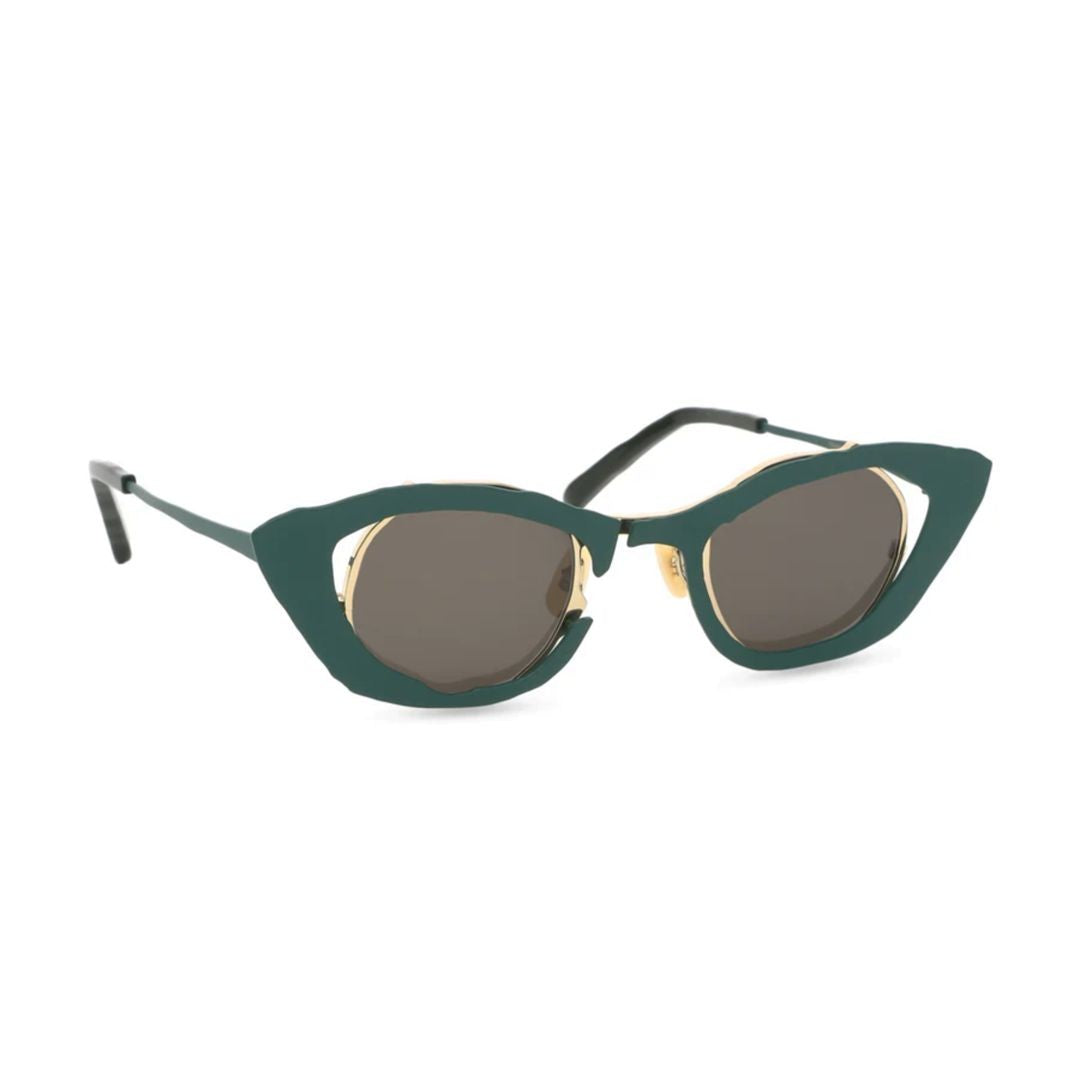 Masahiro Maruyama Mm-0099 Angular Cat-Eye Sunglasses