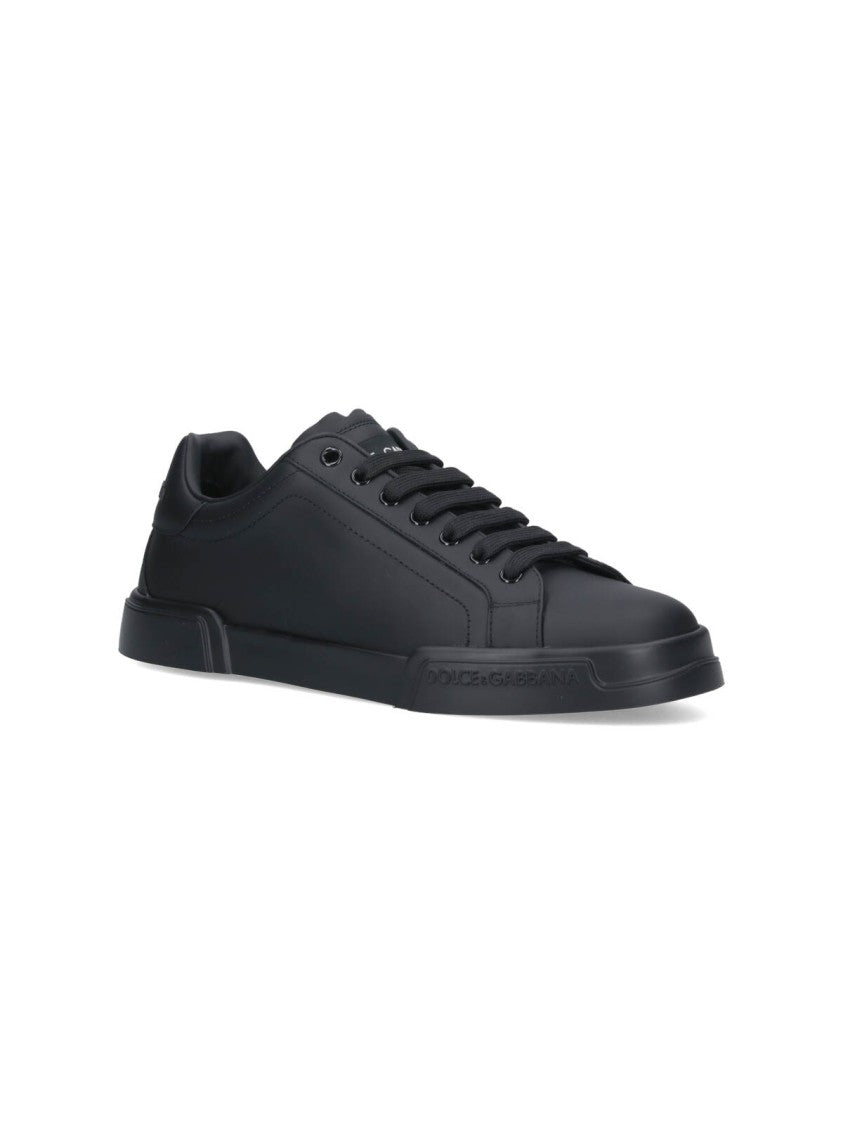 Dolce & Gabbana 'Portofino Vintage' Sneakers – Black