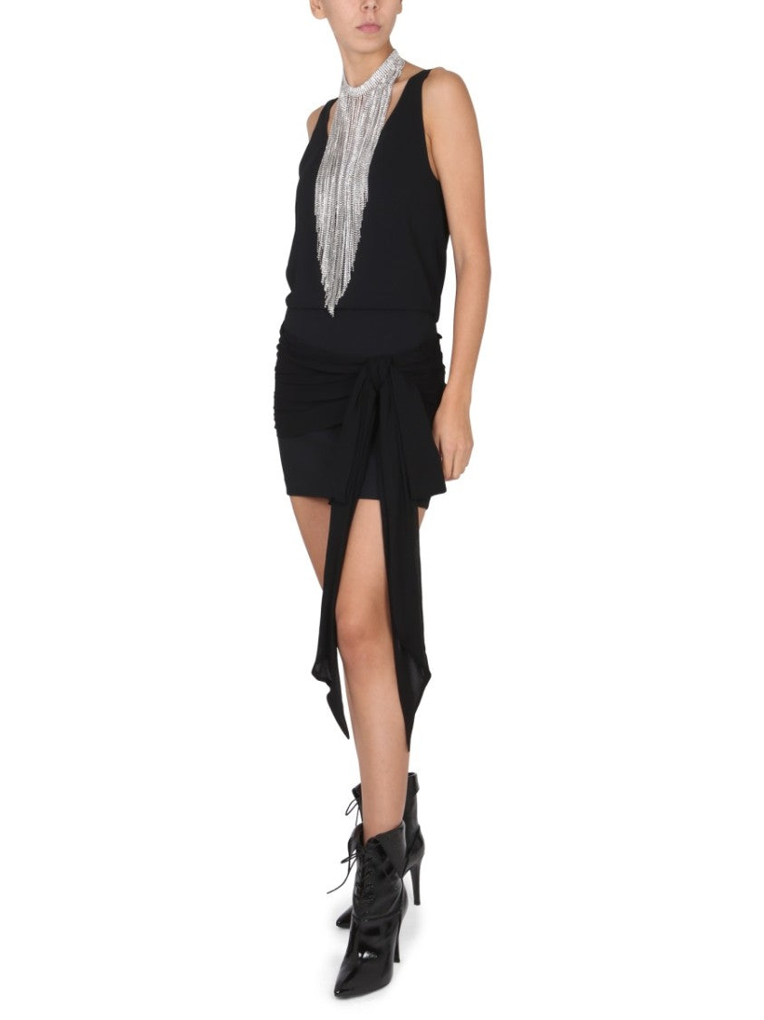 Philosophy Di Lorenzo Serafini Black Mini Dress