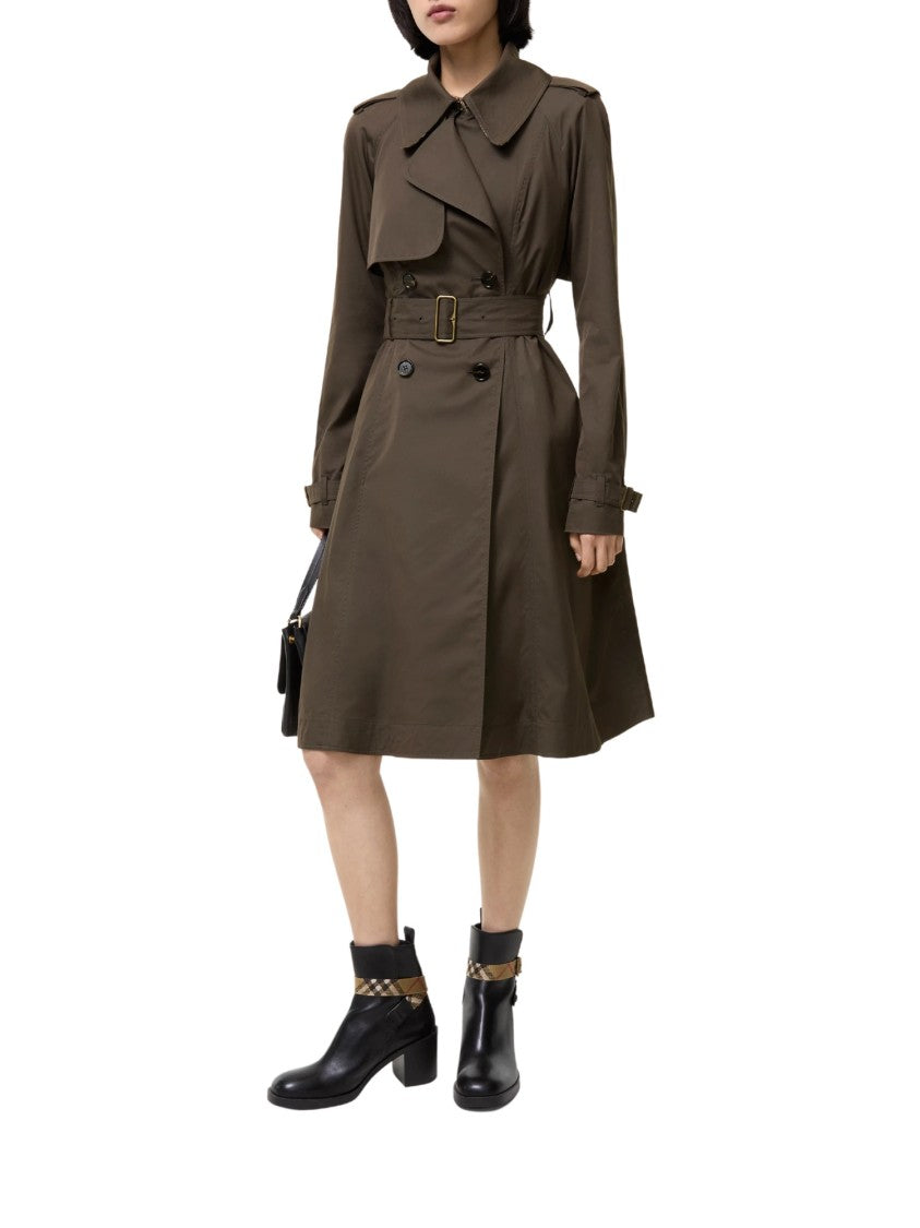 Burberry Long Gabardine Pembury Trench Coat